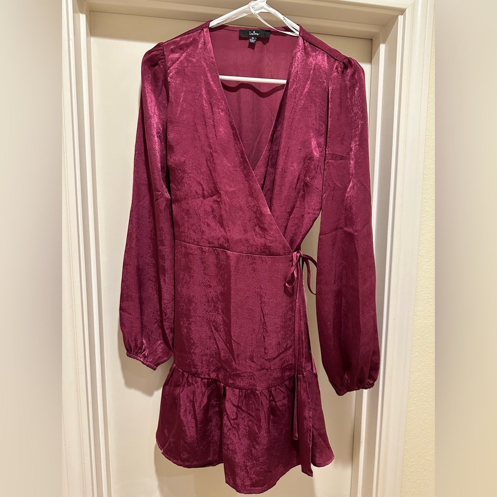 Lulu’s shimmery pink dress - size medium